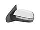 OE Style Side Mirror with LED Puddle Light and Turn Signal; Chrome; Driver Side (14-18 Silverado 1500)