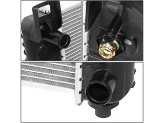 DNA MOTORING Aluminum Radiator For 2005-2013 Chevy Silverado / GMC Sierra 1500 – 1-Row OE Style – 2946