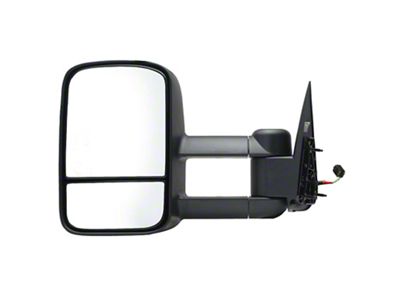 OEM Style Extendable Manual Towing Mirror; Driver Side (99-02 Silverado 1500)