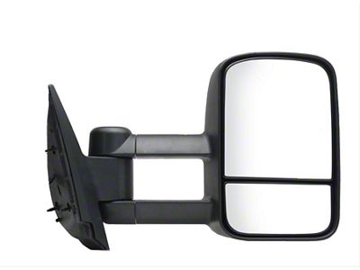 OEM Style Extendable Manual Towing Mirror; Passenger Side (07-14 Silverado 1500)