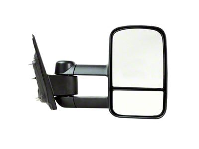 OEM Style Extendable Manual Towing Mirror; Passenger Side (14-19 Silverado 1500)