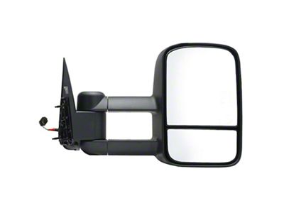 OEM Style Extendable Manual Towing Mirror; Passenger Side (99-02 Silverado 1500)