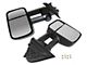 OEM Style Extendable Manual Towing Mirrors; Driver and Passenger Side (14-19 Silverado 1500)