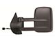 OEM Style Extendable Powered Towing Mirror; Driver Side (07-14 Silverado 1500)