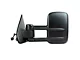 OEM Style Extendable Powered Towing Mirror with Turn Signal; Driver Side (14-19 Silverado 1500)
