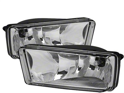 OEM Style Fog Lights without Switch; Clear (07-13 Silverado 1500)