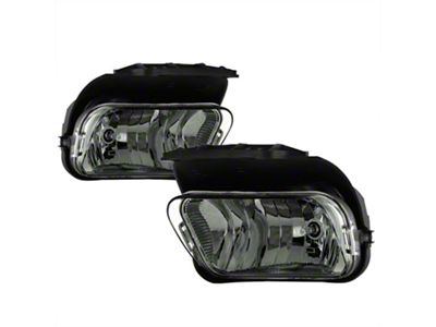 OEM Style Fog Lights without Switch; Smoked (03-06 Silverado 1500)