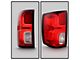 OEM Style LED Tail Light; Chrome Housing; Red/Clear Lens; Driver Side (16-18 Silverado 1500 LTZ)