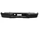 OEM Style Steel Rear Bumper; Not Pre-Drilled for Backup Sensors; Black (07-13 Silverado 1500)
