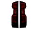 OLED Tail Lights; Black Housing; Red Smoked Lens (19-23 Silverado 1500 w/ Factory LED Tail Lights)