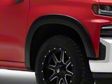 Original Riderz Fender Flares; Smooth Black (19-21 Silverado 1500; 2022 Silverado 1500 LTD)