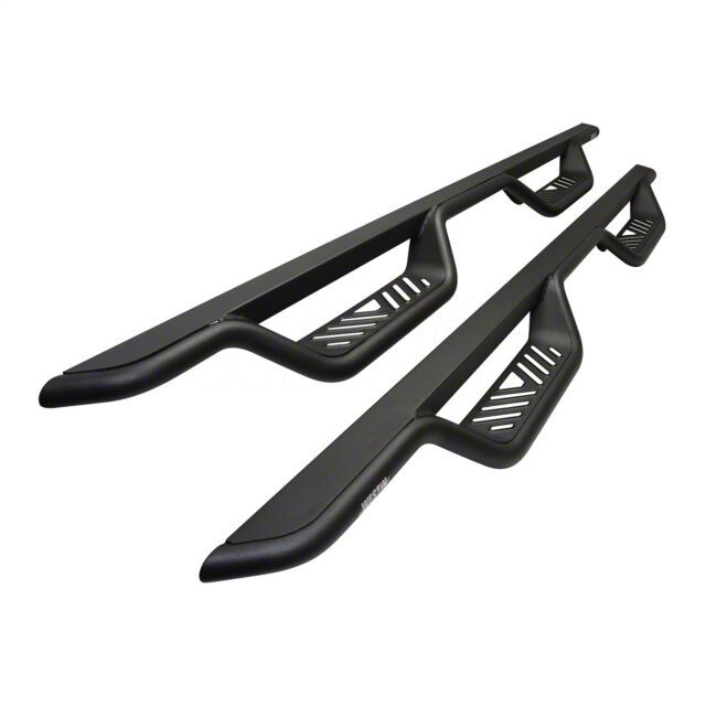 Westin Silverado 1500 Outlaw Drop Nerf Side Step Bars; Textured Black