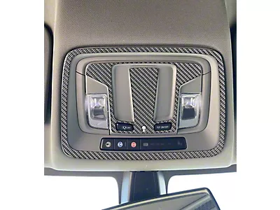 Carbon Fiber Glove Box Handle Cover Trim – Fits Silverado & GMC Sierra 1500 (LHD Models)