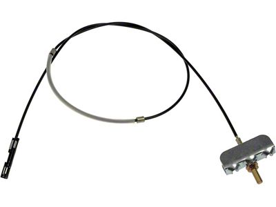 Parking Brake Cable; Intermediate (99-06 Silverado 1500 Extended Cab w/ 6.50-Foot Standard Box, Crew Cab)