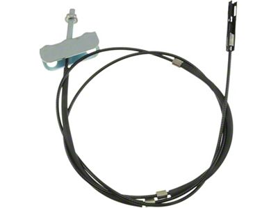 Parking Brake Cable; Intermediate (99-04 Silverado 1500 Extended Cab w/ 8-Foot Long Box)