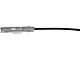 Parking Brake Cable; Intermediate (05-09 Silverado 1500 Extended Cab w/ 8-Foot Long Box)