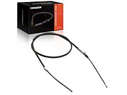 Parking Brake Cable; Rear Passenger Side (09-13 Silverado 1500 Regular Cab w/ 6.50-Foot Standard Box & Push to Release Parking Brake)