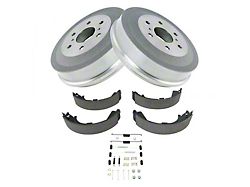 Parking Brake Shoe and Drum Kit; Rear (09-13 Silverado 1500 w/ Rear Drum Brakes)