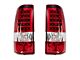 Performance Series LED Tail Lights; Chrome Housing; Red Clear Lens (99-06 Silverado 1500 Fleetside)