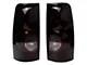 Performance Series Tail Lights; Black Housing; Red Clear Lens (03-06 Silverado 1500 Fleetside)