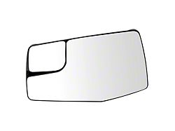 Power Heated Mirror Glass; Driver Side (19-25 Silverado 1500)