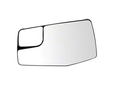 Power Heated Mirror Glass; Driver Side (19-23 Silverado 1500)