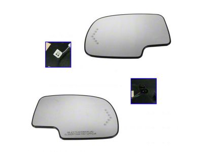 Power Heated Turn Signal Mirror Glass (03-06 Silverado 1500)