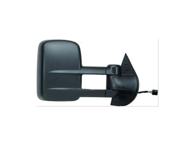 Replacement Powered Telescoping Towing Mirror; Passenger Side (07-13 Silverado 1500)