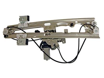 Replacement Power Window Regulator with Motor; Front Driver Side (99-06 Silverado 1500)