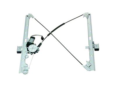 Power Window Regulator and Motor and Switch; Front Driver Side (99-02 Silverado 1500)