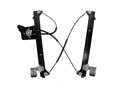 Power Window Regulator; Rear Passenger Side (01-06 Silverado 1500)