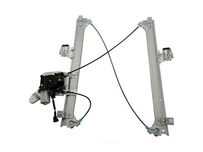 Power Window Regulator; Rear Passenger Side (01-06 Silverado 1500)