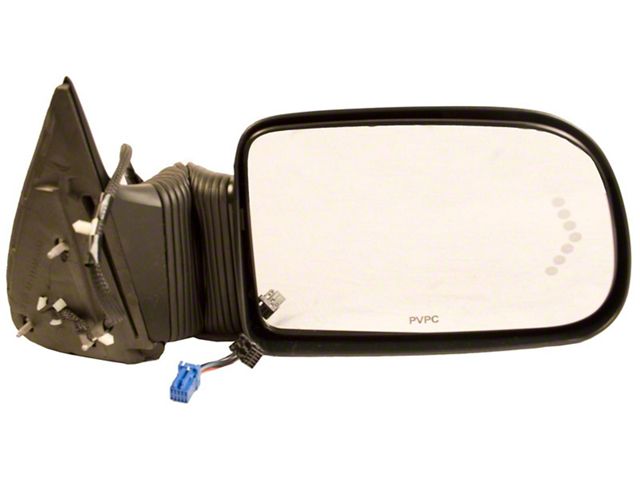 Replacement Powered Heated Extendedable Towing Mirror; Passenger Side (03-06 Silverado 1500)