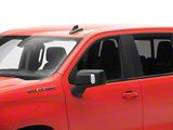 Powered Heated Manual Folding Mirror with Blind Spot Detection; Textured Black; Driver Side (19-26 Silverado 1500)