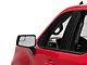Powered Heated Manual Folding Mirror with Spotter Glass; Textured Black; Driver Side (19-24 Silverado 1500)