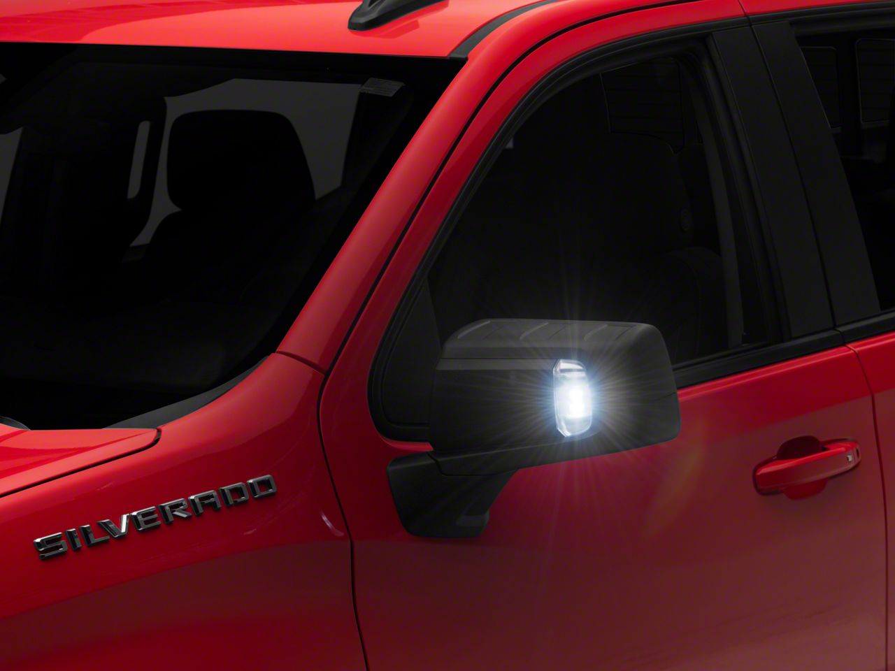 Hoods For Chevrolet Silverado 1500 Driver Side Chrome Heated Mirror For 2014-2018 Chevy Silverado 1500 - Manual Fold, Power Adjust Chevy Silverado 1500 Mirror - Foto 2