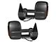 Powered Heated Manual Folding Towing Mirrors with Amber Turn Signal Lens (07-13 Silverado 1500)