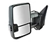 Powered Heated Manual Folding Towing Mirrors with Black and Chrome Caps (07-13 Silverado 1500)