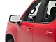 Powered Heated Memory Power Folding Mirror with Blind Spot Detection and Puddle Light; Textured Black; Driver Side (19-24 Silverado 1500)