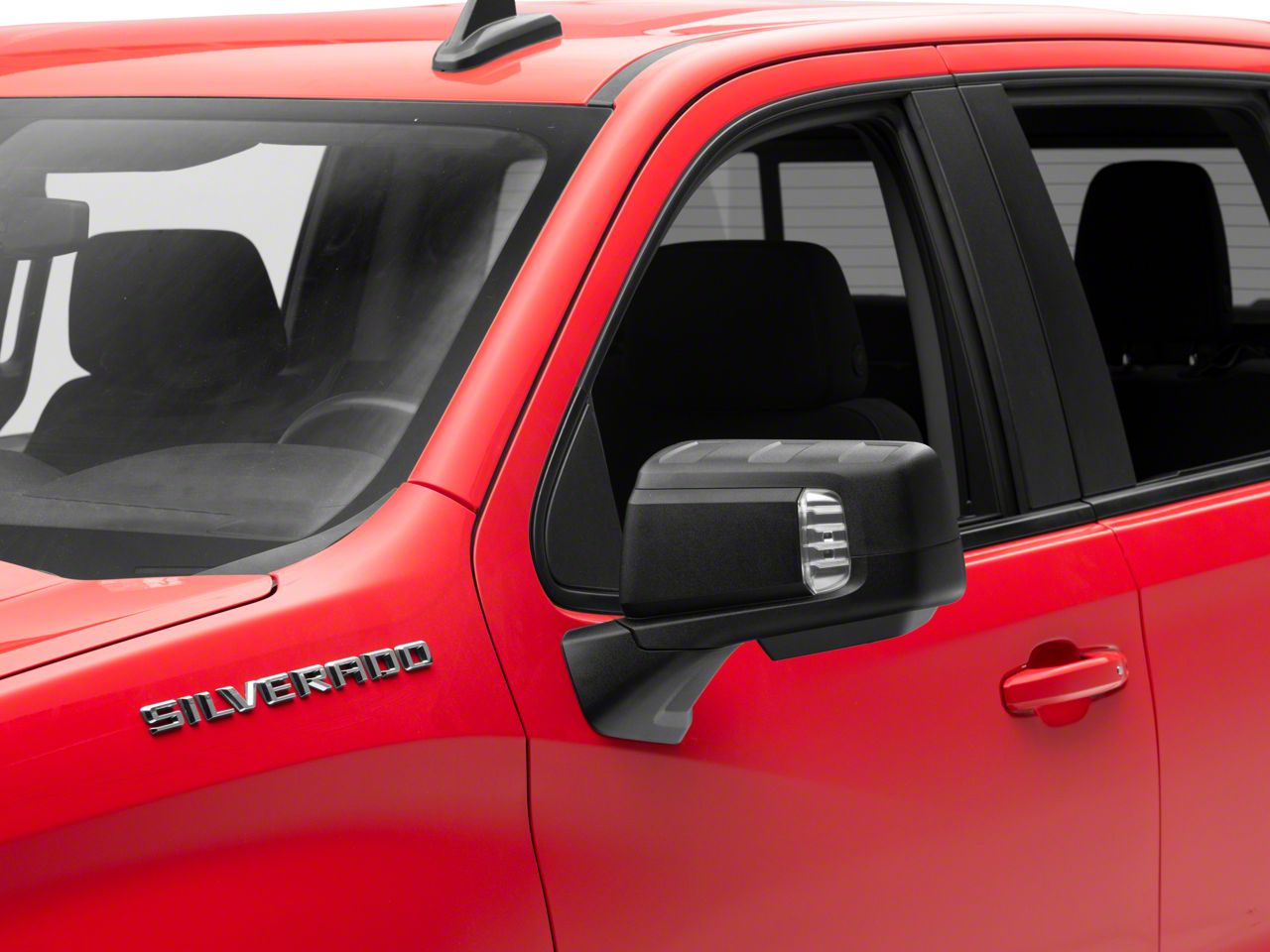 Silverado 1500 Powered Heated Memory Power Folding Mirror with Puddle