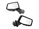 Powered Heated Memory Power Folding Mirrors with Blind Spot Detection, Puddle Lights and Temperature Sensor; Textured Black (19-24 Silverado 1500)