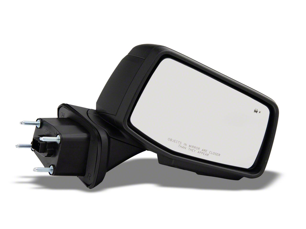 Towing Mirror Compatible With 2019-2025 Chevy Silverado 1500 With Power Adjustment Mirror Heated Turn Signal & Running Light Backup Light Puddle Lamp BSM Temperature Sensor Pair Set