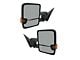 Powered Heated Memory Power Folding Towing Mirrors with Black and Chrome Caps (14-18 Silverado 1500)