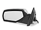 Powered Heated Memory Side Mirror with Chrome Cap; Driver Side (14-18 Silverado 1500)