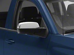 Powered Heated Memory Side Mirror with Chrome Cap; Passenger Side (14-18 Silverado 1500)