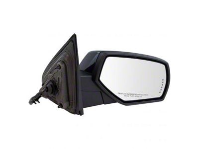 Powered Heated Memory Side Mirror with Puddle Light; Paint to Match; Passenger Side (14-18 Silverado 1500)
