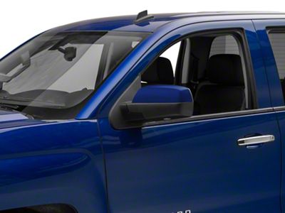 Powered Heated Memory Side Mirrors with Puddle Lights; Paint to Match (14-18 Silverado 1500)