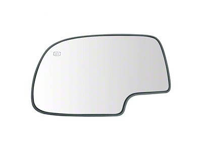 Powered Heated Mirror Glass; Driver Side (99-06 Silverado 1500)