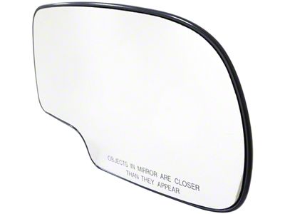 Powered Heated Side Mirror Glass; Passenger Side (99-06 Silverado 1500)