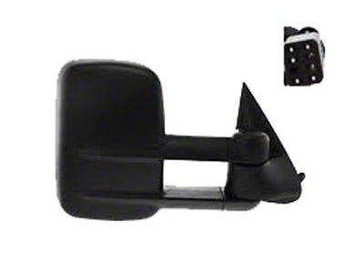 Replacement Powered Heated Telescopic Towing Mirror; Passenger Side (99-06 Silverado 1500)